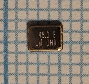 Кварцевый генератор 48 МГц - 48000 SMD03225C4 CM 3.3В 3H32-ET MERCURY