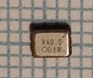 Кварцевый генератор 40 МГц - 40000 SMD03225C4 CM 3.3В DSO321SR KDS