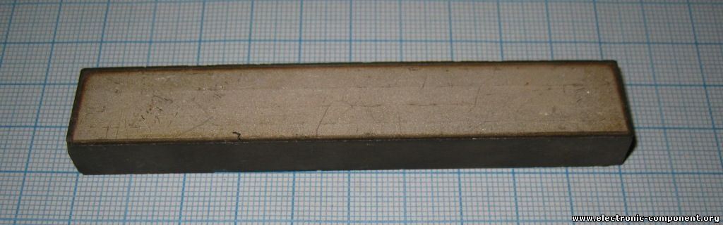 Ультразвуковой пьезоэлемент из пьезокерамики 100x18x19,8м БРУСОК ПВБ7