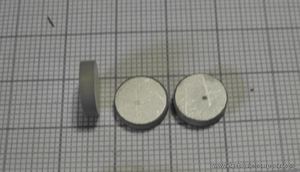 Ультразвуковой пьезоэлемент из пьезокерамики d 10x2,5мм Диск ЦТС-19 Ультразвуковой пьезоэлемент из пьезокерамики d 10x2,5мм Диск ЦТС-19