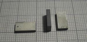Ультразвуковой пьезоэлемент из пьезокерамики 10x5x2мм Пластина ЦТБС-3 Ультразвуковой пьезоэлемент из пьезокерамики 10x5x2мм Пластина ЦТБС-3