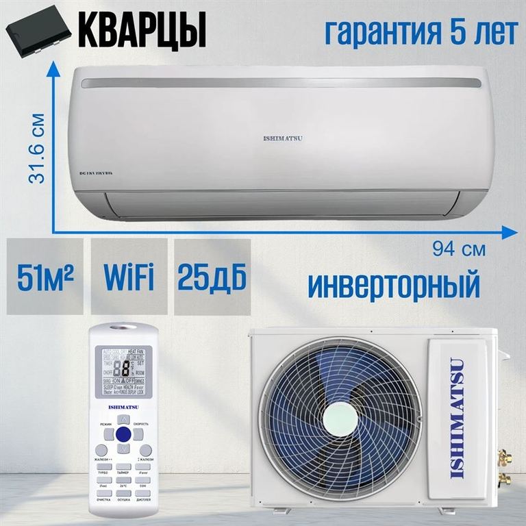 Сплит-система ISHIMATSU AVK-18I OSAKA WIFI