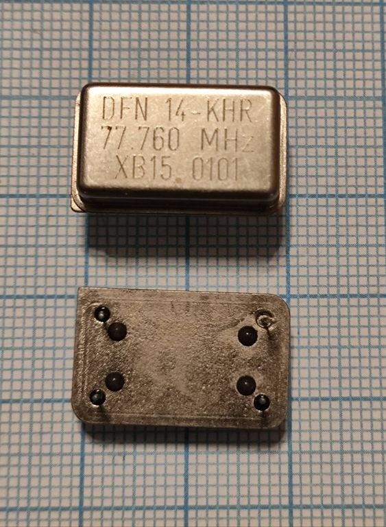 Кварцевый генератор 77,76 MHz - 77760 FULL T CM 5В DFN-14KHR