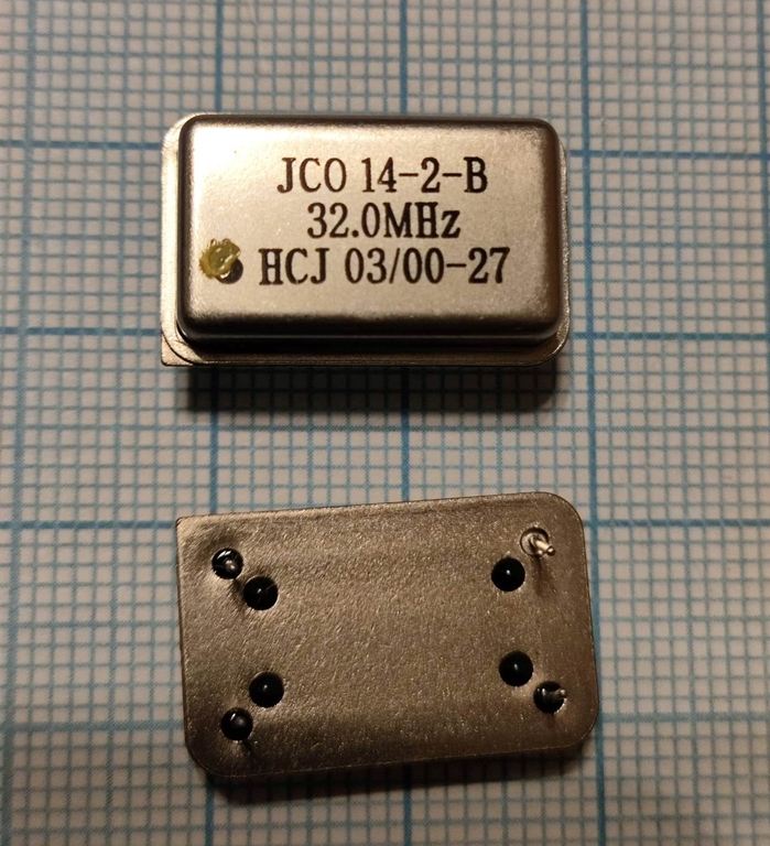 Кварцевый генератор 32MГц - JCO14-C-2-B -32.000M  DIL-14 (FULL) JAUCH