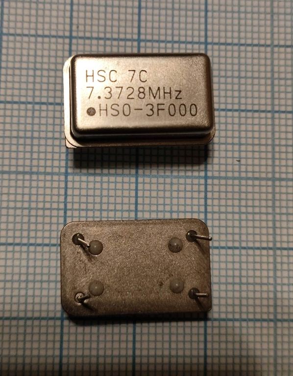 Кварцевый генератор 7.3728 МГц - 7372,8 FULL T/CM 5В HSO-3F000 HCS