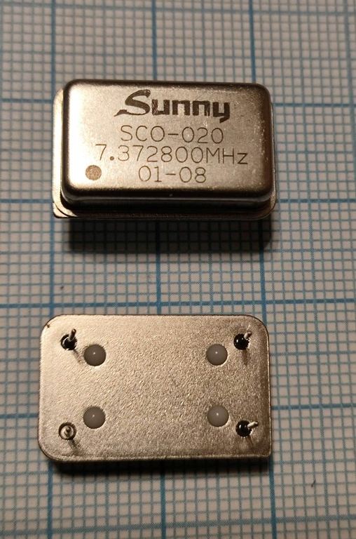 Кварцевый генератор 7,3728 МГц - 7372,8 FULL T/CM 5В SCO-020 SUNNY