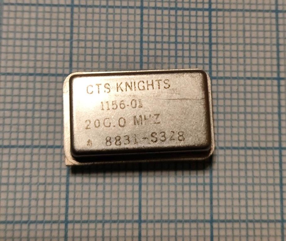 Кварцевый генератор 200 МГц - 200000 FULL ECL 5В 1156-01 CTS
