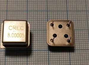 Кварцевый генератор 8 МГц - 8000 HALF T/CM 5В CH[CREC] CREC