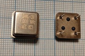 Кварцевый генератор 1 МГц - 1000 HALF T/CM 3,3В 3H8G-C30 MEC