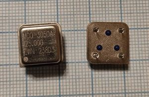 Кvарцеvый генератор 125000 DIL-8 HALF 5v CMOS MCO-3050A