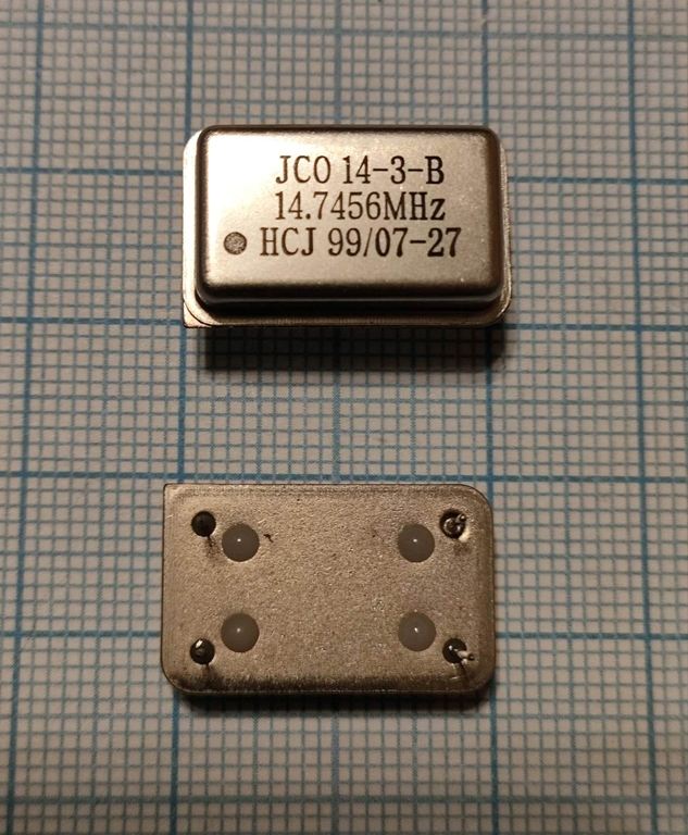 Кварцевый генератор 14,7456 МГц - 14745,6 FULL CM 5В JCO14-3-B JAUCH