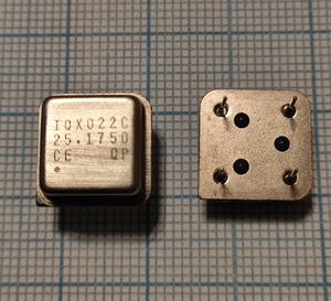 Кварцевый генератор 25.175 МГц - 25175 HALF CM 5В IQXO-22C C-MAC