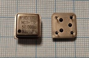 Кварцевый генератор 50 МГц - 50000 HALF TTL 5В KHO-HC1-TCE KYOCERA Кварцевый генератор 50 МГц - 50000 HALF TTL 5В KHO-HC1-TCE KYOCERA