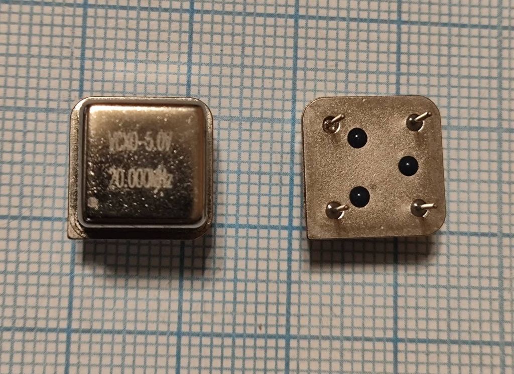 Кварцевый генератор 20 МГц - 20000 VCXO HALF T/CM 5В FVO10ABH5 FT