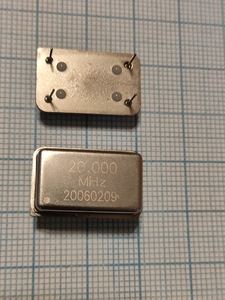 Кварцевый генератор 20 МГц - 20000 FULL T/CM 5В FXO-F FT