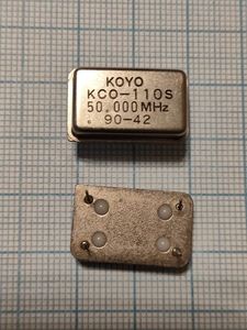 Кварцевый генератор 50 МГц - 50000 FULL TTL 5В KCO-110S KOYO Кварцевый генератор 50 МГц - 50000 FULL TTL 5В KCO-110S KOYO