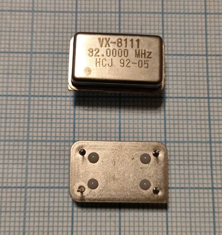 Кварцевый генератор 32 МГц - 32000 FULL TTL 5В VX-8111 HCJ