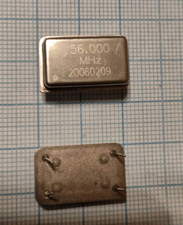 Кварцевый генератор 56 МГц - 56000 FULL CM 5В P1100-HC