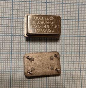 Кварцевый генератор 16,896 МГц - 16896MHz GVXO-41F/SCI Golledge