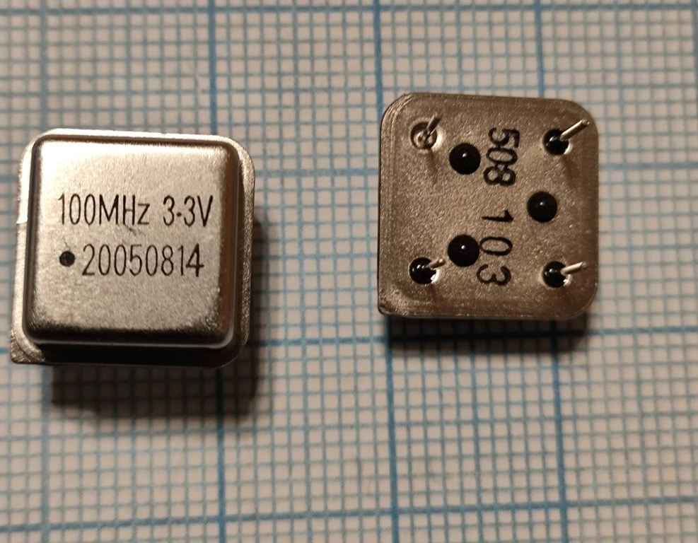 Кварцевый генератор 100 МГц - 100000 HALF T/CM 5В FXO-H FT