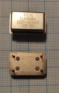 Кварцевый генератор 22,5792 МГц - 22579,2 FULL T/CM 5В EURO QUARTZ Кварцевый генератор 22,5792 МГц - 22579,2 FULL T/CM 5В EURO QUARTZ