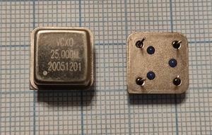Кварцевый генератор 25 МГц - 25000 VCXO HALF T/CM 3,3В FVO10ABH3 FT