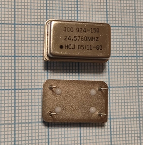 Кварцевый генератор 24.576 МГц - 24576 VCXO FULL T/CM 3.3В JCO924-150 HCJ