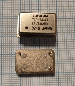 Кварцевый генератор 68.736 МГц - 68736 FULL CM 5В TCO-743 A7 TOYOCOM