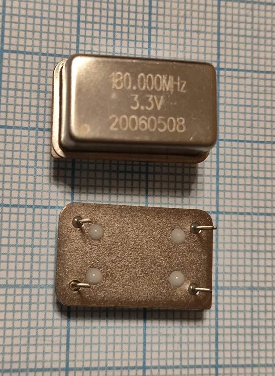 Кварцевый генератор 180 МГц - 180000 FULL T/CM 3,3В OSC14 SDE