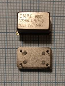 Кварцевый генератор 68,736 МГц - 68736 FULL CM 5В VCXO C-MAC Golledge