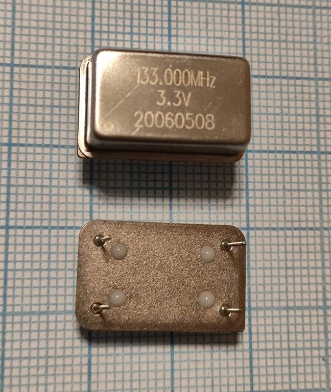 Кварцевый генератор 133 МГц - 133000 FULL T/CM 3,3В