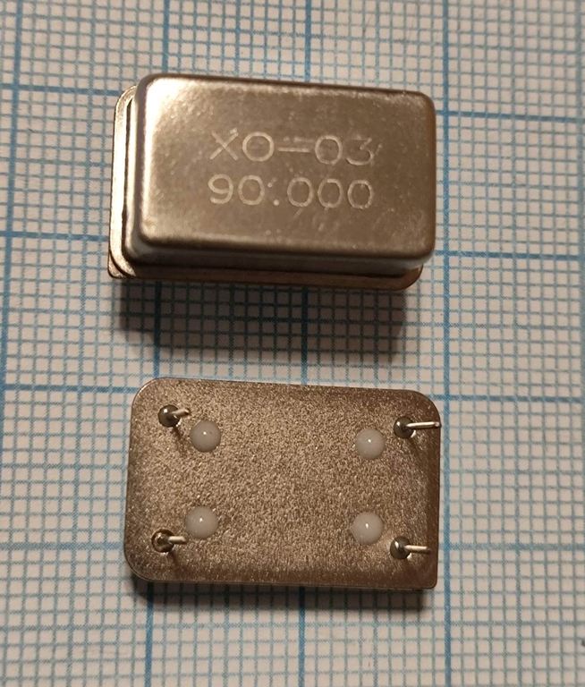 Кварцевый генератор 90 МГц - 90000 FULL TTL/CMOS 3.3В