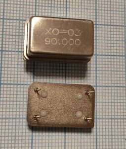 Кварцевый генератор 90 МГц - 90000 FULL TTL/CMOS 3.3В