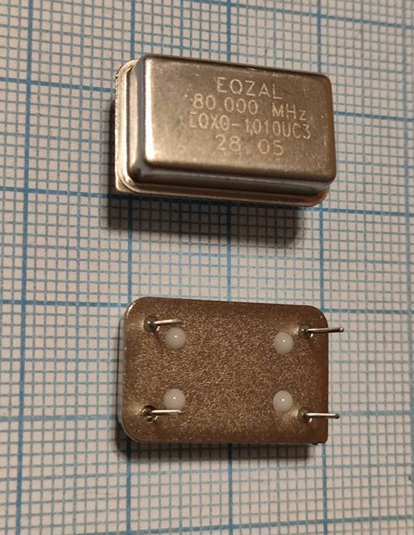 Кварцевый генератор 80 МГц - 80000 FULL T/CM 3.3В EURO QUARTZ