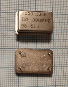Кvарцеvый генератор 125000 DIL-14 FULL 5v TTL-CMOS C-mac IQXO-336B