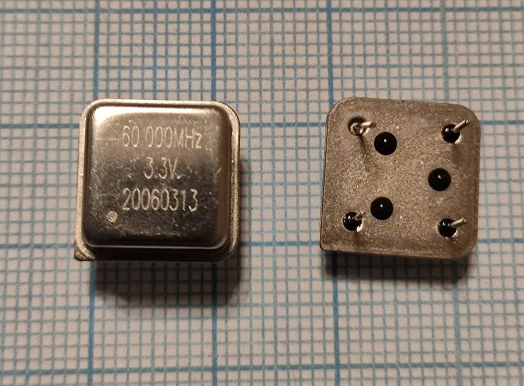 Кварцевый генератор 60 МГц - 60000 HALF T/CM 3,3В OSC8 SDE