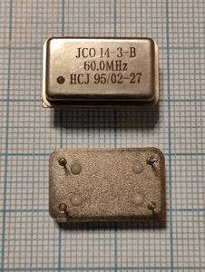 Кварцевый генератор 60 МГц - 60000 FULL CM 5В JCO14-3-B JAUCH Кварцевый генератор 60 МГц - 60000 FULL CM 5В JCO14-3-B JAUCH