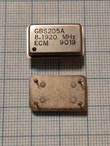 Кварцевый генератор 8,192 МГц - 8192 FULL CM 5В GBS205C ECM