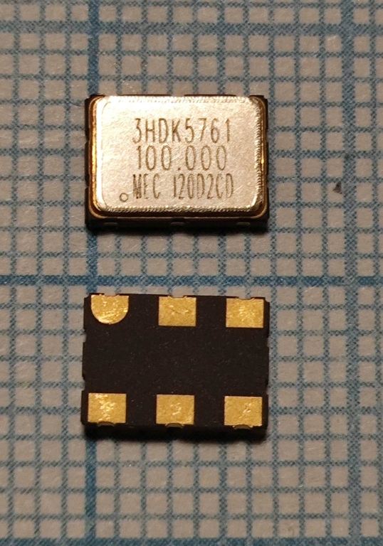 Кварцевый генератор 100,000МГц - 100000 SMD07050C6 LVDS 3,3В 3HDK5761-I20-100.000