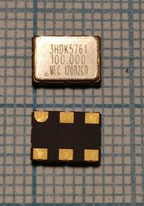 Кварцевый генератор 100,000МГц - 100000 SMD07050C6 LVDS 3,3В 3HDK5761-I20-100.000