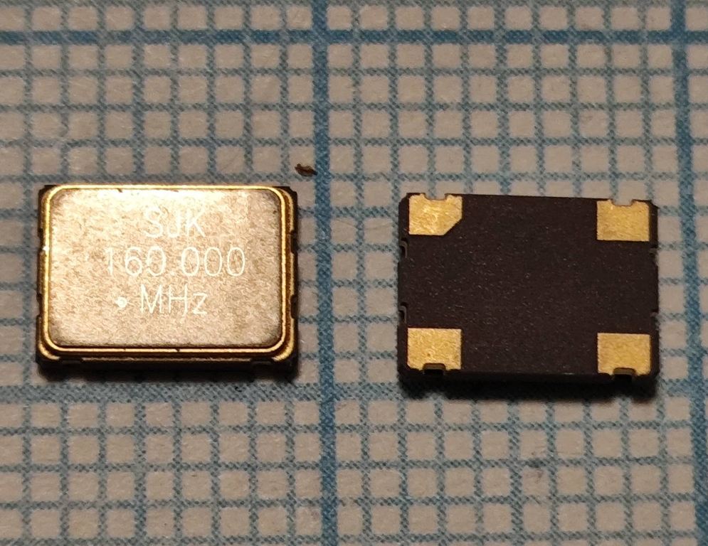 Кварцевый генератор 160 МГц - 160000 SMD07050C4 CM 3,3В 6NC2-160.000-20-C-MEMS SJK