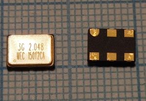 Кварцевый генератор 2.048 МГц - 2048М VCXO SMD07050C6 T/CM 3,3В 3GV576D-130N Кварцевый генератор 2.048 МГц - 2048М VCXO SMD07050C6 T/CM 3,3В 3GV576D-130N