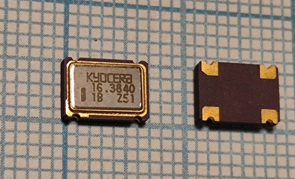 Кварцевый генератор 16,384 МГц - 16384 SMD07050C4 T/CM 5В TCO-787PH3-16.384M