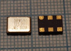 Кварцевый генератор 155,52 МГц - 155520 PECL 3,3В 3HPW5761-I20 EURO QUARTZ Кварцевый генератор 155,52 МГц - 155520 PECL 3,3В 3HPW5761-I20 EURO QUARTZ