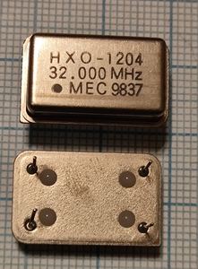 Кварцевый генератор 32 МГц - 32000 FULL CM 5В HXO-1204 MEC Кварцевый генератор 32 МГц - 32000 FULL CM 5В HXO-1204 MEC