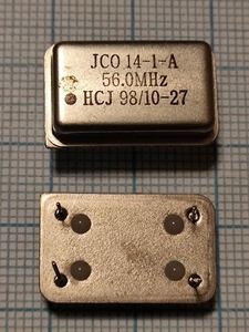 Кварцевый генератор 56000 КГц - JCO-14-1A-56,000M DIL-14 (FULL) 5B Кварцевый генератор 56000 КГц - JCO-14-1A-56,000M DIL-14 (FULL) 5B