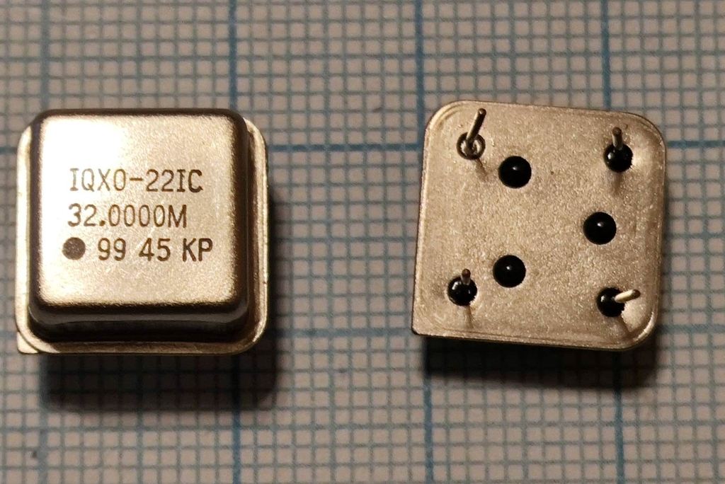 Кварцевый генератор 32,000МГц - 32000 IQXO-22IC HALF 5В HCMOS TTL