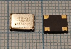 Кварцевый генератор 133000 КГц - CB3-133.000-T SMD 07-05 5B CMOS CTS Кварцевый генератор 133000 КГц - CB3-133.000-T SMD 07-05 5B CMOS CTS