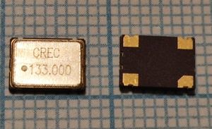 Кварцевый генератор 133 МГц - 133000 SMD07050C4 T/CM 3,3В CREC OMA Кварцевый генератор 133 МГц - 133000 SMD07050C4 T/CM 3,3В CREC OMA