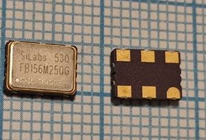 Кvарцеvый генератор 156250 SMD 07-05-M6 2,5 v LVDS SiLabs 530FB156M250DGR Кvарцеvый генератор 156250 SMD 07-05-M6 2,5 v LVDS SiLabs 530FB156M250DGR